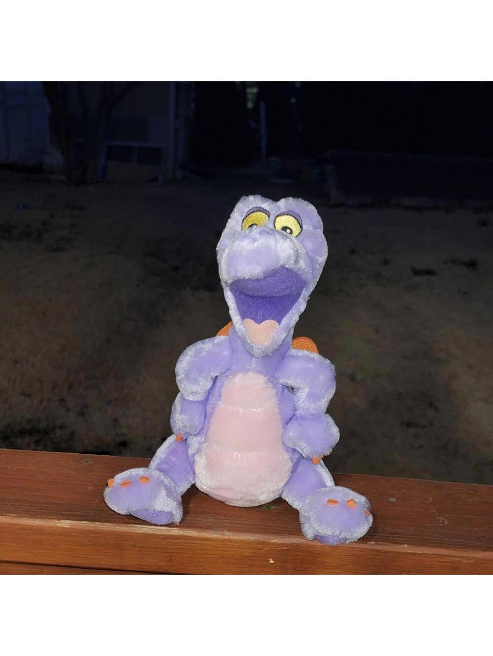 Disney Figment The Dragon Plush New with Tag From Disney Parks